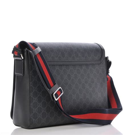 gucci gg supreme messenger bag fake|gucci monogram messenger bag.